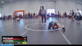 100/107 Semifinal - Dalton Hinson, KC Elite Training Center vs Brett Ballard, Jet Wrestling Club