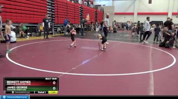 45 lbs Champ. Round 1 - Bennett Haynes, Ironclad Wrestling Club vs James George, Assassins Wrestling