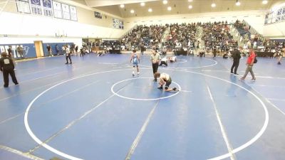 113 lbs Champ. Round 2 - Frankie De Leon, Rancho Bernardo Wrestling vs Cole Slyter, Sunny Hills