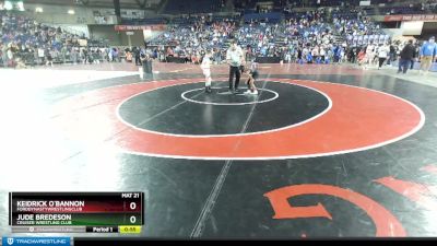 56 lbs Cons. Round 2 - Jude Bredeson, Cruiser Wrestling Club vs Keidrick O`Bannon, FordDynastyWrestlingClub