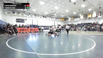 190 lbs Cons. Round 1 - Sherlyn Luna, South Hills vs Aviya Eskenazi, La Serna