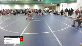 75 lbs Round Of 16 - Evan Lisowski, PA vs Cruz Little, VA