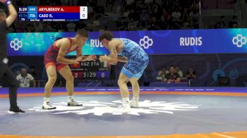 74 kg 1/2 Final - Adilet Akylbekov, Kyrgyztan vs Raul Caso, Italy