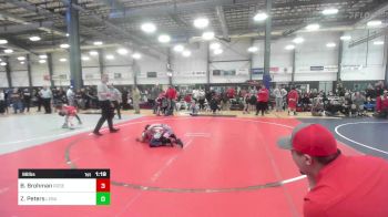 98 lbs Rr Rnd 2 - Brantlee Brohman, Roseburg Mat Club vs Zachary Peters, Lebanon Mat Club