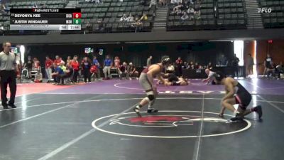 157 lbs Cons. Round 2 - Justin Windauer, Montana State-Northern vs DeVonya Kee, Simpson (Calif.)