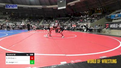 80 lbs Round Of 32 - Cato Rickel-Cruz, Team Aggression vs Beau Junge, MANTANONA-TC