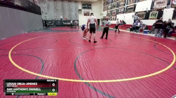 239-260 lbs Round 3 - Lexani Oblia-Jimenez, Holy Family vs Sam (Anthony) Dwinell, Lutheran