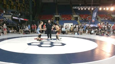 170 lbs Cons. Rd Of 64 - Gabriela Martinez, North Dakota vs Keely Hansen, Utah