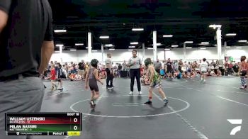52 lbs Round 5 (8 Team) - Milan Bassiri, Mat Troopers vs William Uszenski, 84 Athletes