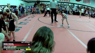 50B Round 2 - Noah McNail, Hallsville Kids Club vs Sullivan Jacobs, Fulton Wrestling Club