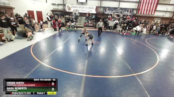 62 lbs Champ. Round 1 - Nash Roberts, Timpanogos vs Ceder Smith, Sanderson Wrestling Academy