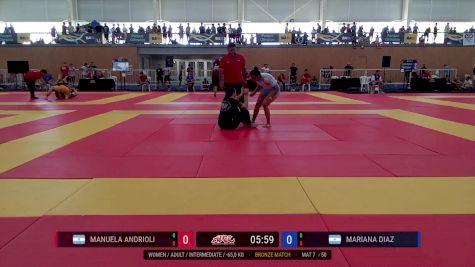 Manuela Andrioli vs Mariana Diaz 2025 ADCC South American Championship