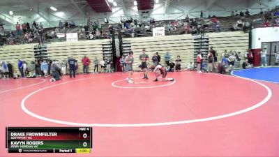 113-128 lbs Round 1 - Drake Frownfelter, Southport WC vs Kavyn Rogers, Perry Meridian WC