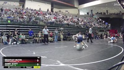 90 lbs Round 1 (6 Team) - Harry Scott, Indiana Gold vs Brantley Hilton, Kansas Anaconda