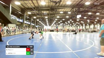 142 lbs Rr Rnd 2 - Blake Fry, Buffalo Valley Wrestling Club - Black vs Landon Johns, Pursuit Wrestling Academy - Silver