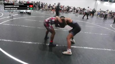 145/152 Cons. Semi - Laderrick Brown, N/a vs Joshua Nicolas, Fitzgerald