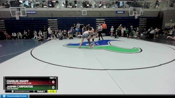 124/132 Round 2 - Jasmin Carpenter, 208 Badgers vs Charlee Knapp, Middleton Wrestling Club