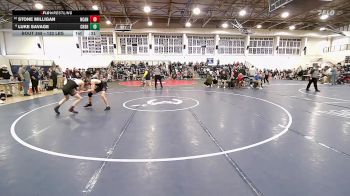 132 lbs Consi Of 4 - Stone Milligan, New Canaan vs Luke Savage, Cheshire