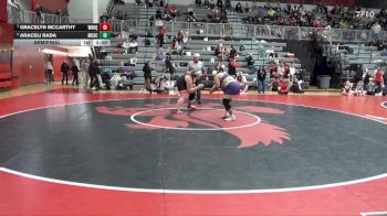 235 lbs Semifinal - Gracelyn McCarthy, Western Dubuque vs Araceli Rada, Muscatine