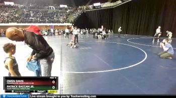 43 lbs 3rd Place Match - Owen Davis, Powerhouse Wrestling Club vs Patrick Baccam Jr., Team Porcelli Wrestling