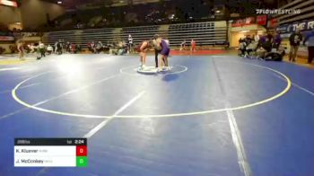 285 lbs Consi Of 4 - Keaton Kluever, Minnesota vs John McConkey, Northern Iowa
