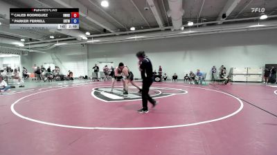 125 lbs Cons. Round 4 - Caleb Rodriguez, Bishop McCort High School Wrestling vs Parker Ferrell, Southeast RTC/ Titan Mercury Wrestling Club (TMWC)
