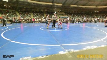 64 lbs Round Of 16 - Thomas Delich, Greater Heights Wrestling vs Marshall Crain, Seymour Youth Wrestling Club