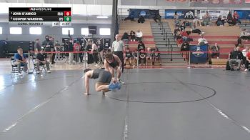 157 lbs Cons. Round 2 - Cooper Warshel, Pitt-Johnstown vs John D`Amico, Frostburg State