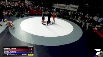 150 lbs Round 1 (16 Team) - Gabriel Lemos, IEWA-GR vs Daniel Rundle, TCWA-GR