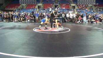 100 lbs Cons 8 #2 - Jada Chaves, Maryland vs Mia Zuniga, Washington