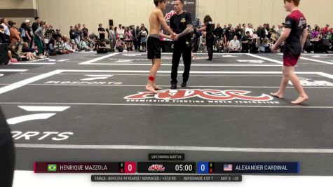 Henrique Mazzola vs Alexander Cardinal 2025 ADCC Orlando Open/Youth Trials