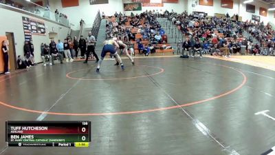 138 lbs Champ. Round 1 - Tuff Hutcheson, Ashland vs Ben James, St. Mary Central Catholic (Sandusky)