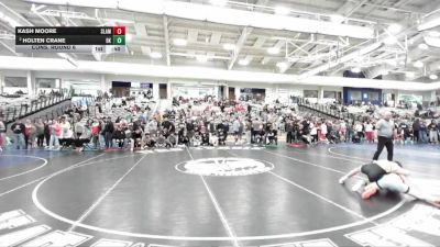 120 lbs Cons. Round 6 - Kash Moore, Slam vs Holten Crane, Bishop Kelly