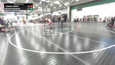 175 lbs Champ. Round 2 - Andrew Rubino, BV Bison vs Grayson Moorman, Doniphan Trumbull