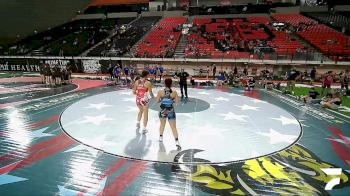 140 lbs Placement Matches (16 Team) - Heaven Guevara, New Mexico vs Amarie Medina, Oregon Blue