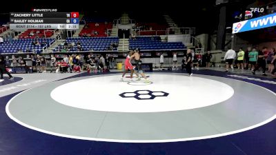 157 lbs Cons. Sub-rd Of 16 - Zachery Little, TN vs Bailey Holman, CA
