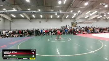 190 lbs Cons. Round 2 - Aemelio Rivas, Brighton vs Nathan King, Severance High School
