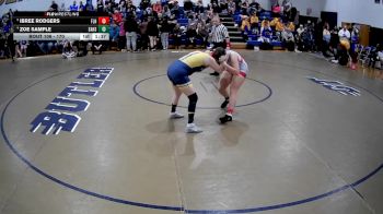 170 lbs Quarterfinal - Ibree Rodgers, Fort Leboeuf Hs vs Zoe Sample, Saegertown Hs