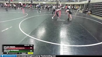 152 lbs Semifinal - Dylan Weigel, Belmont-Platteville Youth Wrestling Club vs Dalton Humeniuk, Minnesota