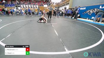 67 lbs Consolation - Judge McDonald, American Killer Bees vs Camden Cloyd, Noble Takedown Club