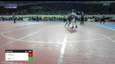 200 lbs Quarterfinal - Korben Torrez, Unattached Assassins vs Coleman Iker, El Reno