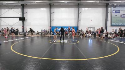 58 lbs Rr Rnd 5 - Neve O'Byrne, PA West Black - W vs Scout Phillips, MPOWER Girls Wrestling Club - W