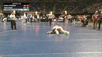 80 lbs Round Of 32 - Rocky Roseman, Shikellamy vs Huck Julius, South Fayette