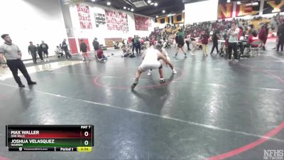 175 lbs Cons. Round 5 - Joshua Velasquez, Warren vs Max Waller, Oak Hills