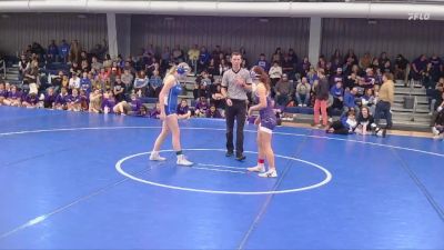 120 lbs 5th Place Match - Violet Aulner, Bellevue East vs Peighton Gilmour, Lincoln East