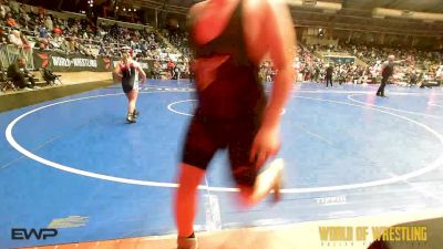 82 lbs 2nd Place - Venice_Venom Quast, Threshold Wrestling Club vs Bryar Burch, Team Tulsa Wrestling Club