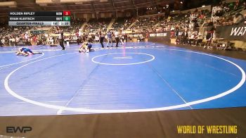145 lbs Quarterfinal - Holden Ripley, Midwest RTC vs Evan Kleitsch, Wapsie Valley