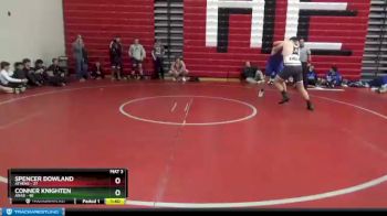 285 lbs Round 1 (10 Team) - Conner Knighten, Arab vs Spencer Dowland, Athens