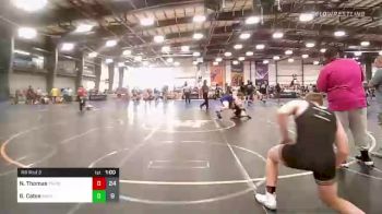 152 lbs Rr Rnd 3 - Nathan Thomas, Team Nauman Blue vs Garris Cates, Marlboro Wrestling Club