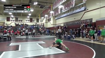 126 lbs Round 1 - Carl Shew, Osage vs Cayden Myhre, Algona